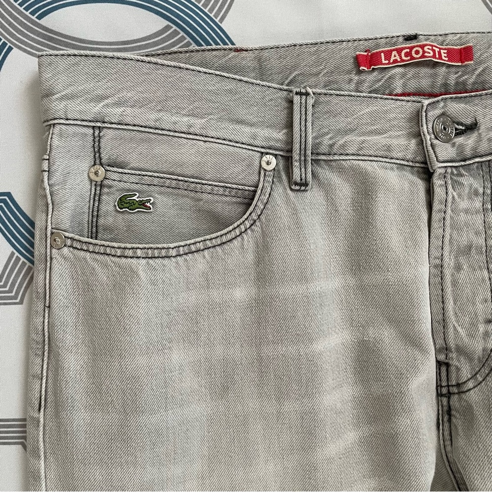 Lacoste Live Jeans, Slim Fit, Waist 33, Length 32